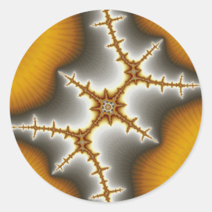 Rond Coquillages - Sticker Fractal