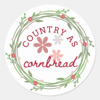 Rond Country as Cornbread Sticker