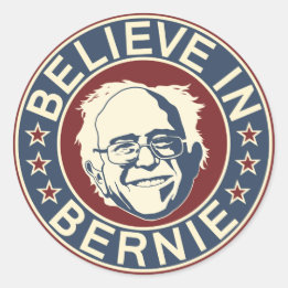 Rond Croyez en Bernie Sticker (V2)