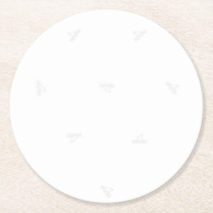 Rond Dessous de verre cartes de visite   Logo et Dessou