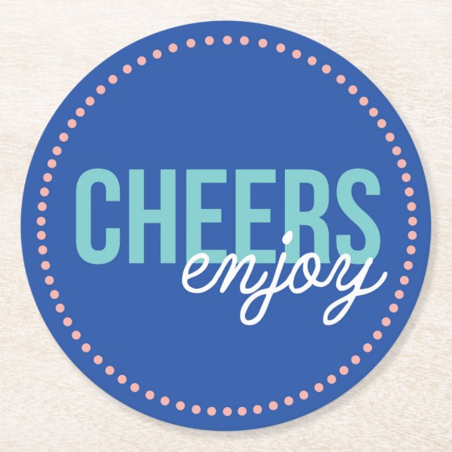 Rond Dessous de verre d'acclamations (Devant)