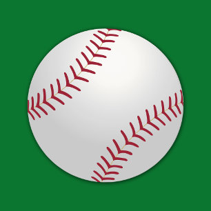 Rond Dessous de verre de base-ball de thème de sports