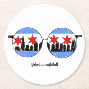 Rond dessous de verre de chicaGOggles