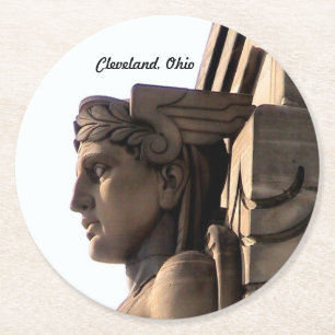 Rond Dessous de verre de Cleveland OH de gardien de