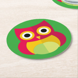 Rond Dessous de verre de hibou