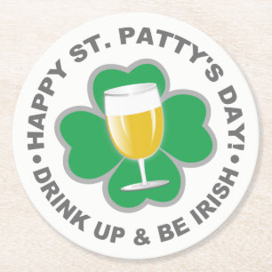 Rond Dessous de verre de la Saint Patrick
