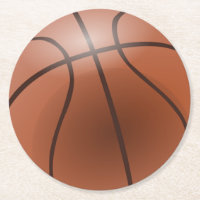 Dessous de verre de papier de basket