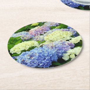 Rond Dessous de verre DE PARTI Mix-PAPIER Hydrangea