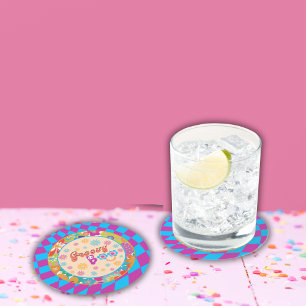 Rond Dessous de verre de parti Super Éffrayant Hallowee