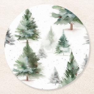 Rond Dessous de verre de perroquets tropicaux