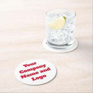 Rond dessous de verre do-it-yourself papier