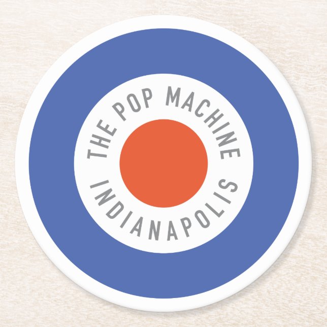 Rond Dessous de verre du Roundel Party (Devant)