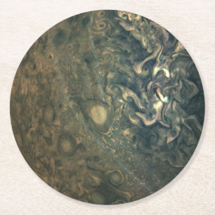 Rond Dessous de verre en papier Jupiter haute altitude