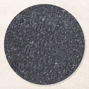 Rond Dessous de verre en papier Motif granite