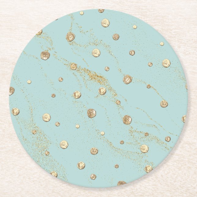 Rond Dessous de verre Gold Round (Devant)