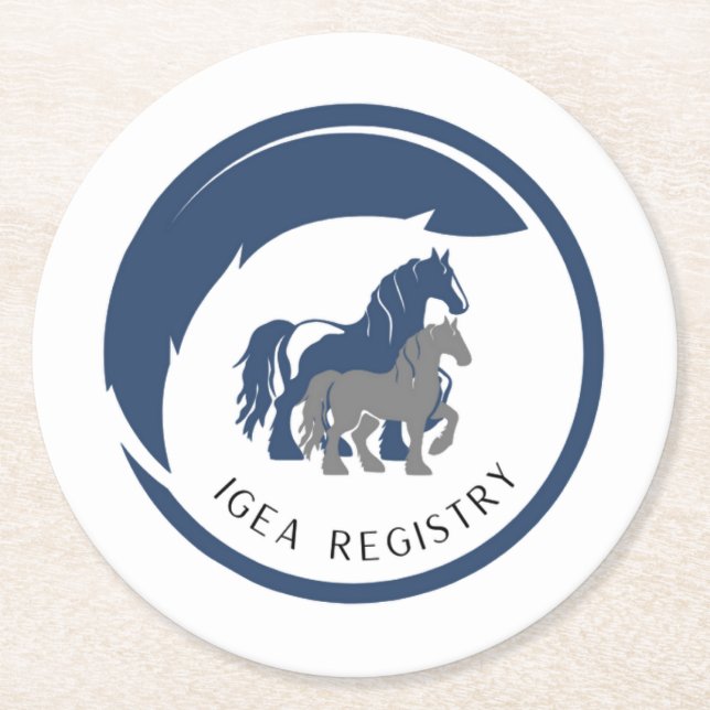 ROND DESSOUS DE VERRE IGEA LOGO (Devant)