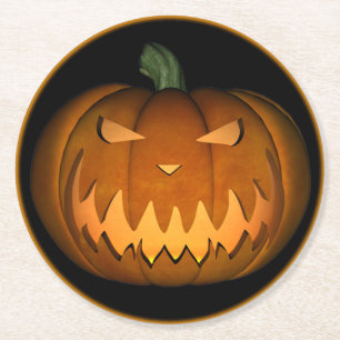 Rond Dessous de verre Jack O'lantern