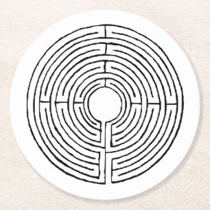 Rond Dessous de verre Labyrinthe