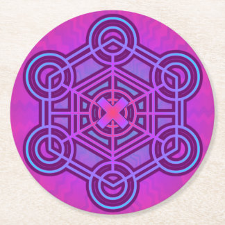 Rond Dessous de verre papier Dimension XOX