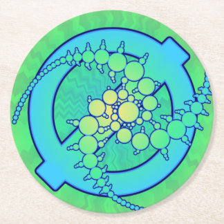 Rond Dessous de verre papier KLL Dimension