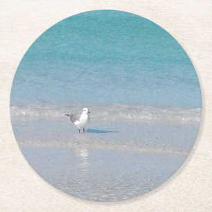 Rond Dessous de verre papier Seashore