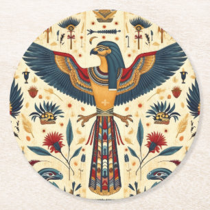 Rond Dessous de verre Pharaon d'or"