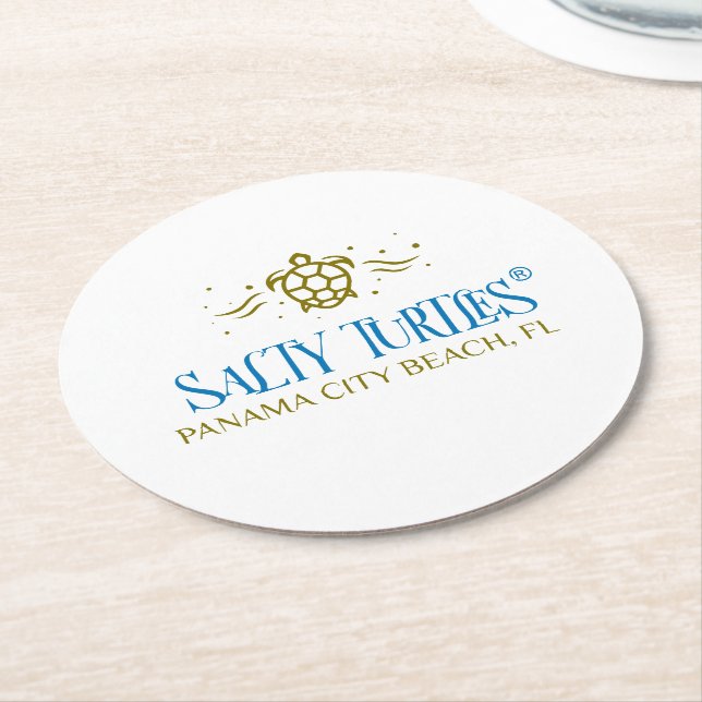 Rond Dessous de verre Salty Turtles® (Incliné)