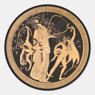 Rond Dionysos et Sticker Satyrs