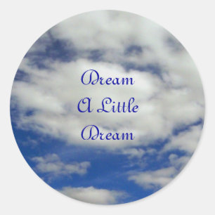 Rond Dream A Little Dream Sticker