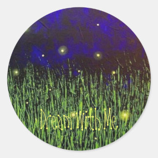 Rond Dream With Me Sticker
