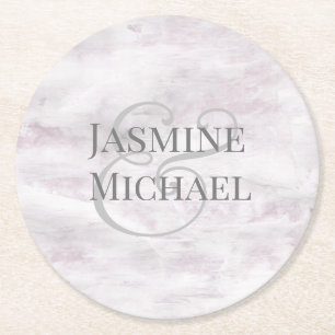 Rond Dreamy Floral   Dessous de verre papier personnali