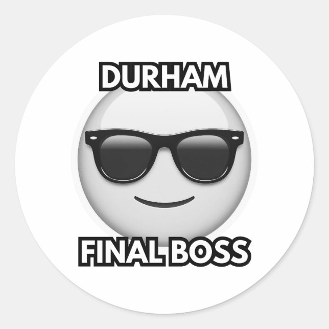 Rond Durham Final Boss Sticker (Devant)