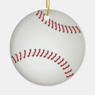 Rond En Céramique Base-ball - ornement customisé