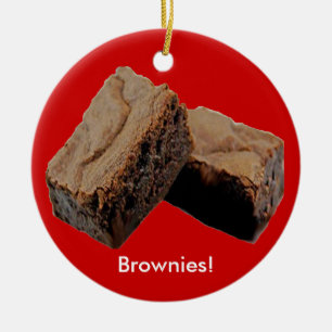 Rond En Céramique Ornement Brownies