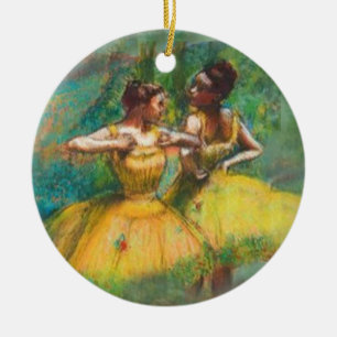 Rond En Céramique Ornement de Ballerina - SRF