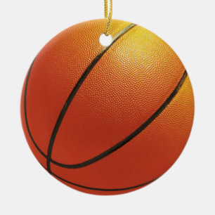 Rond En Céramique Ornement de basket-ball