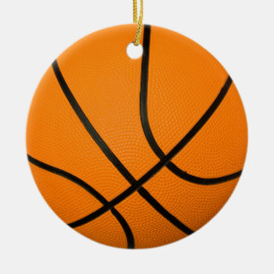 Rond En Céramique Ornement de cercle de basket-ball