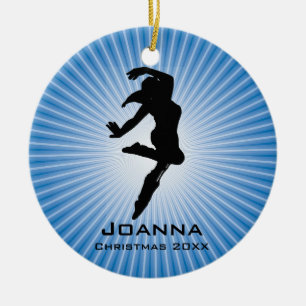 Rond En Céramique Ornement de danse personnalisé
