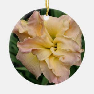 Rond En Céramique Ornement de Daylily