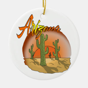 Rond En Céramique Ornement de l'Arizona