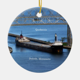 Rond En Céramique Ornement de Québec Duluth