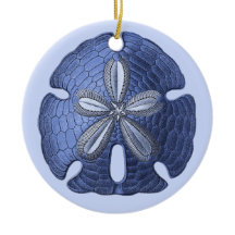 Ornement de sable bleu