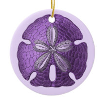 Ornement de sable violet
