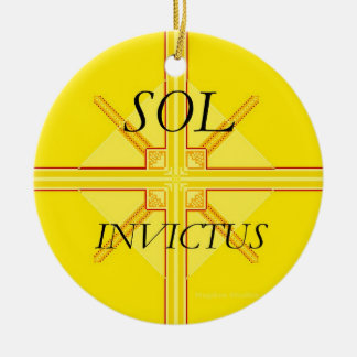 Rond En Céramique Ornement de solénoïde Invictus