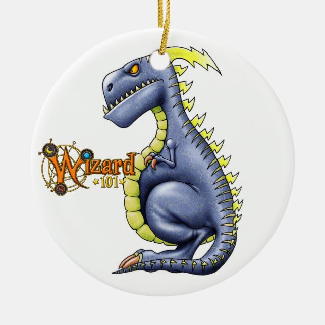 Rond En Céramique Ornement de Stormzilla (Devant)