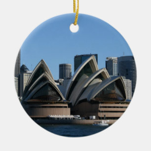 Rond En Céramique Ornement double face de Sydney