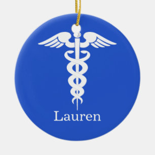Rond En Céramique Ornement Médicale personnalisé