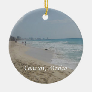 Rond En Céramique Ornement mexicain de plage
