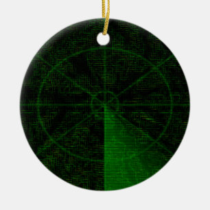 Rond En Céramique Ornement radar