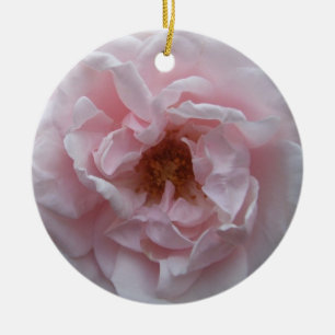 Rond En Céramique Ornement - Rose rose pâle